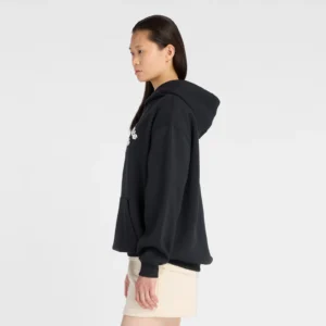 W Linear Heritage Fleece Long Hoodie