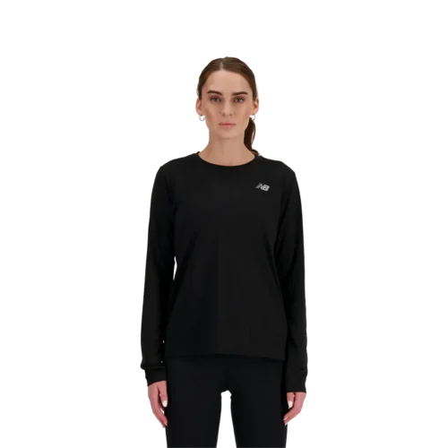 New balance w sport essentials long sleeve black 1