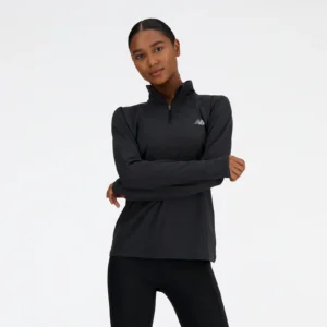 W Sport Essentials Space Dye Quarter Zip