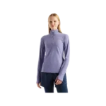 W Sport Essentials Space Dye Quarter Zip
