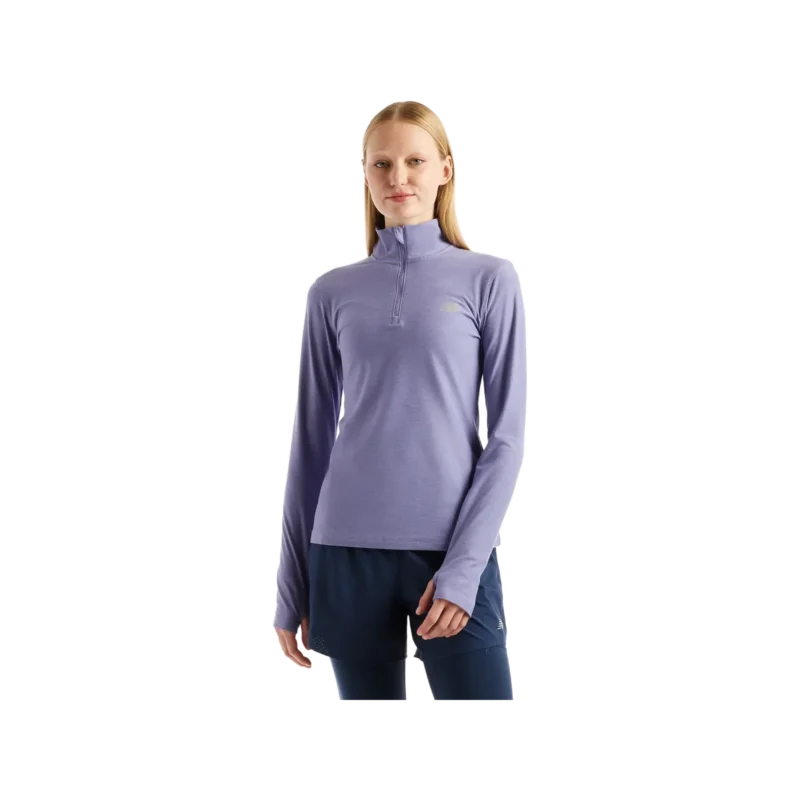 W Sport Essentials Space Dye Quarter Zip