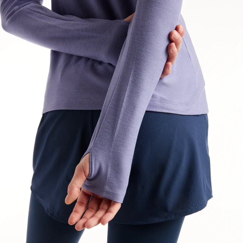 W Sport Essentials Space Dye Quarter Zip