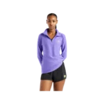 W Sport Essentials Space Dye Quarter Zip