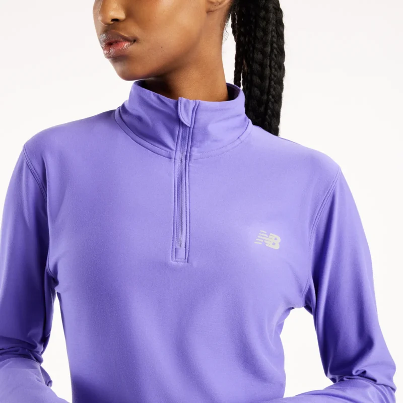 W Sport Essentials Space Dye Quarter Zip