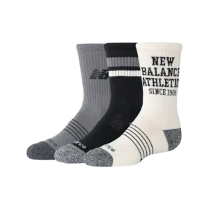 Youth Active Graphic Crew Socks 3 Pack