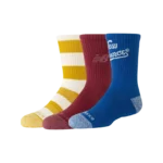 Youth Active Graphic Crew Socks 3 Pack