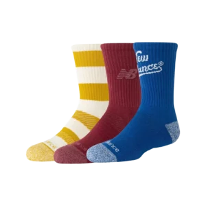 Youth Active Graphic Crew Socks 3 Pack