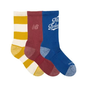 Youth Active Graphic Crew Socks 3 Pack