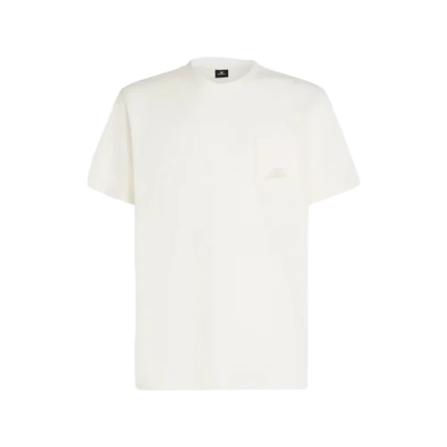 O neill o neill slub chest pocket t shirt snow white 1