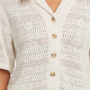 O'RIGINALS CROCHET SHIRT