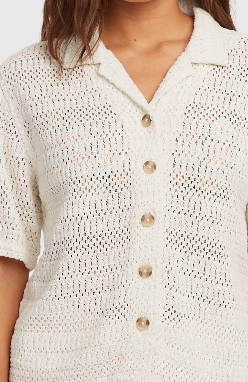 O'RIGINALS CROCHET SHIRT