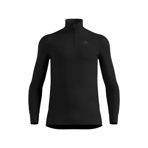 odlo-bl-top-turtle-neck-l-s-half-zip-men-black-1 Active Warm Base Layer Half-Zip Men