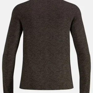 odlo-essential-seamles-langarm-laufshirt-men-brown-granite-melange-2 ESSENTIAL SEAMLES