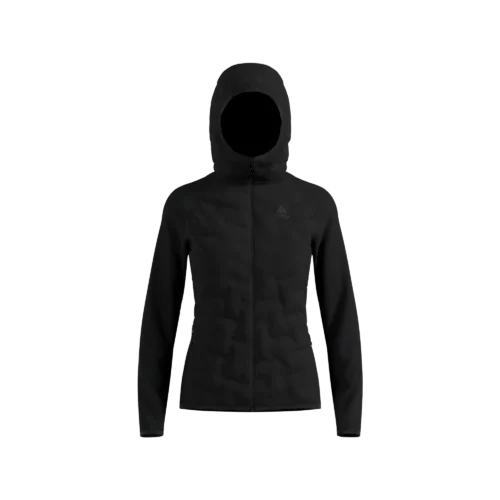 odlo-mid-layer-hoody-full-zip-women-black-1-1 Mid Layer hoody full zip Women