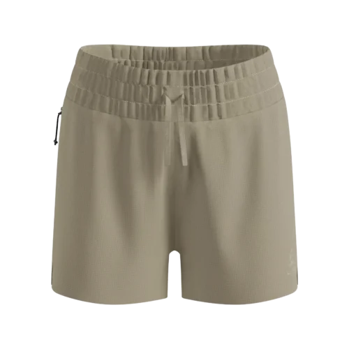 odlo-zeroweight-3inch-short-women-vetiver-1 ZEROWEIGHT 3INCH Short Women