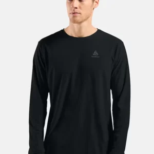 odlo-zeroweight-chill-tec-men-black-3 Zeroweight Chill-Tec Langarm-Laufshirt Men