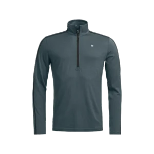 185 ROCK'n'WOOL ZIP NECK M
