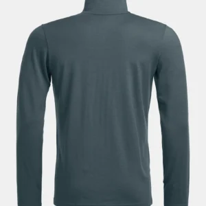 185 ROCK'n'WOOL ZIP NECK M