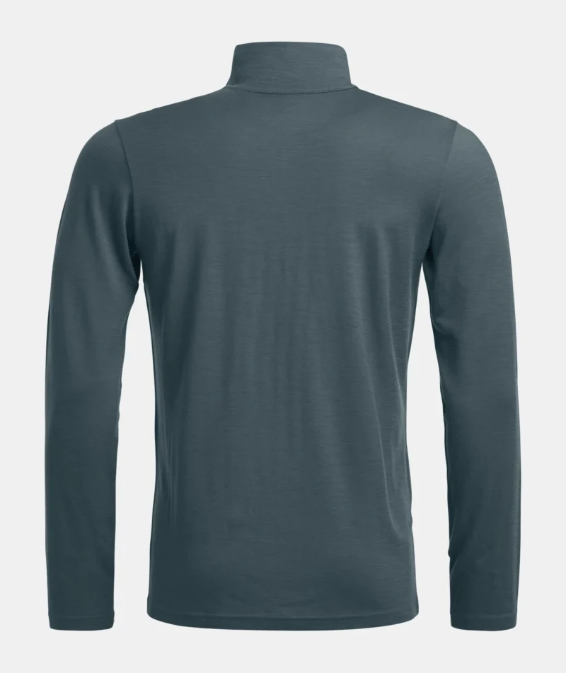185 ROCK'n'WOOL ZIP NECK M