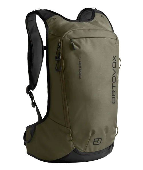 Ortovox powder rider 16 freeriderucksack pacific green 1