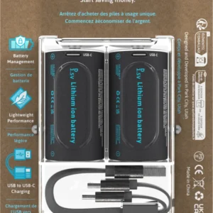 Battery D USB-C 2pcs