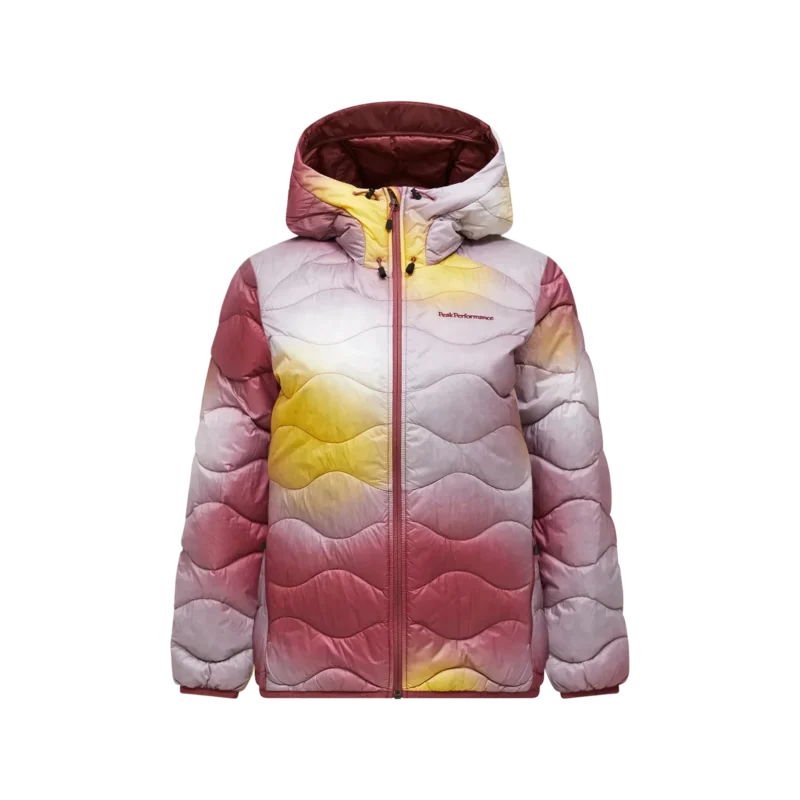 AOP Helium Down Hood Jacket Women