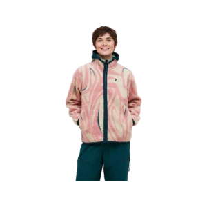 Graphic Pile Jacket Women
