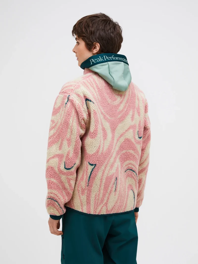 Graphic Pile Jacket Women
