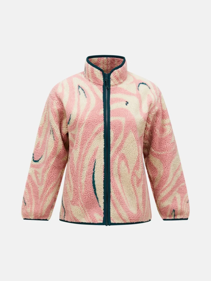 Graphic Pile Jacket Women