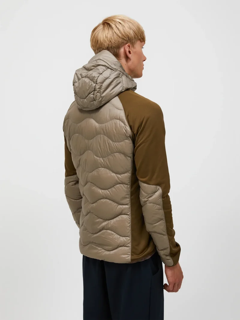 Helium Down Hybrid Hood Men