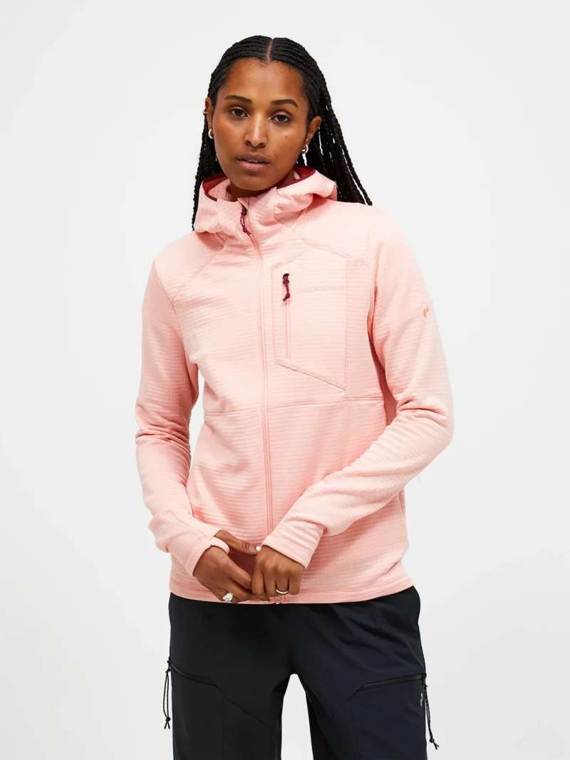 Trail Polartec Zip Hood Women