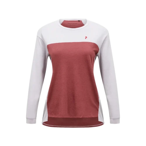 peak-performance-trail-wool-blend-ls-women-misty-lavender-wild-rouge-1 Trail Wool Blend LS Women