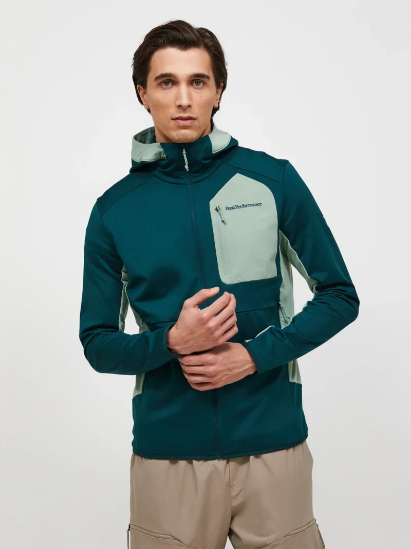 Utility Light Zip Hood Men