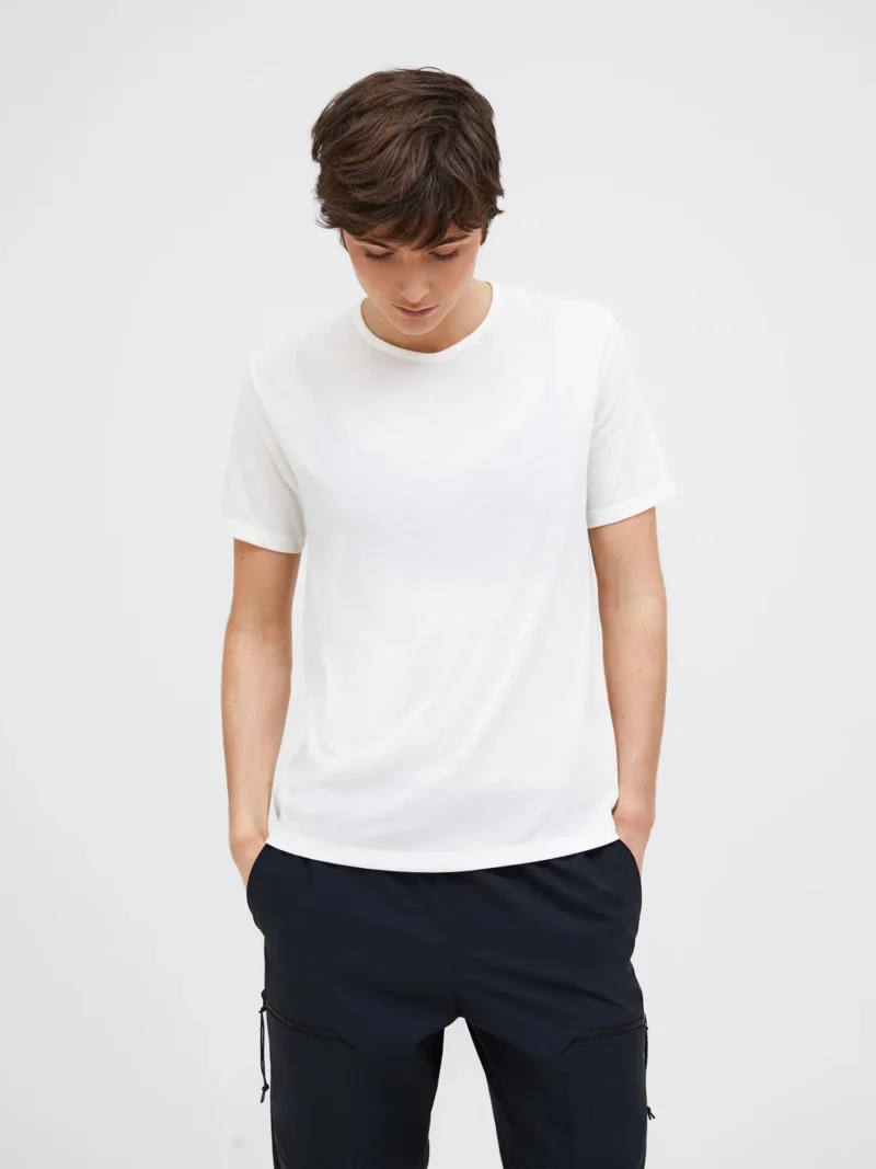 Wool Blend SS Tee Women