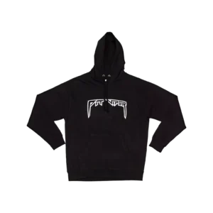 Fangs Hoodie schwarz