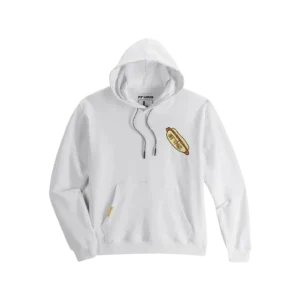 Hot Dog Hoodie weiss