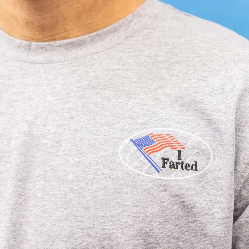 I Farted Tee grau