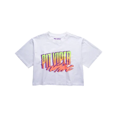 Sport Beer Crop Tee weiss