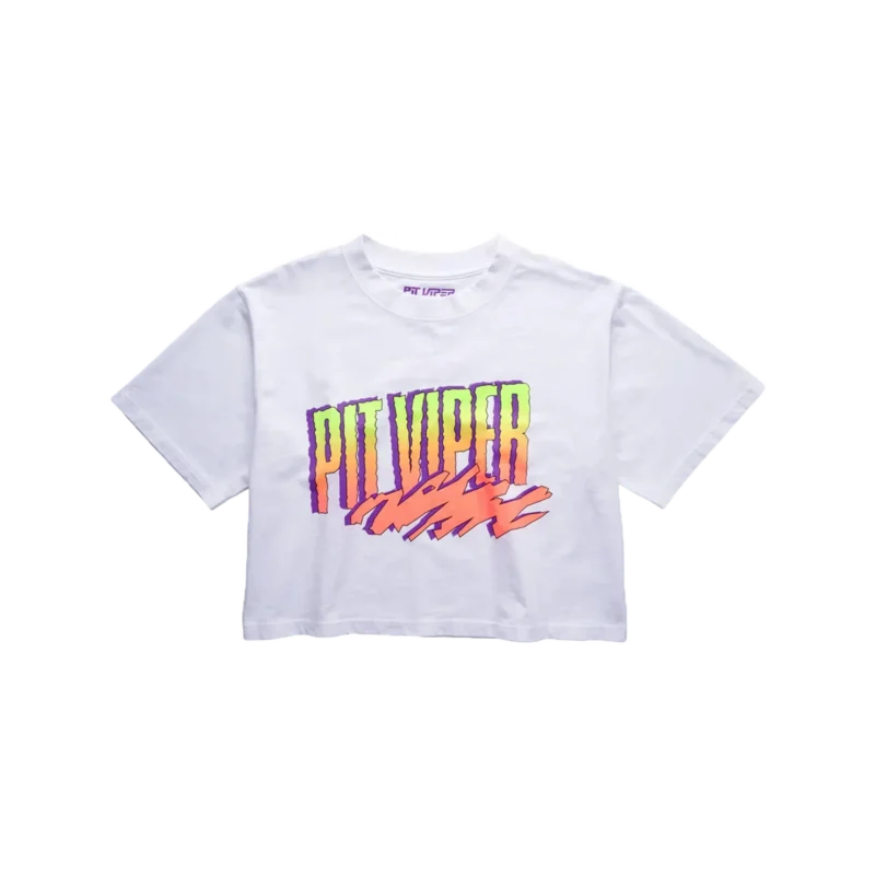 Sport Beer Crop Tee weiss