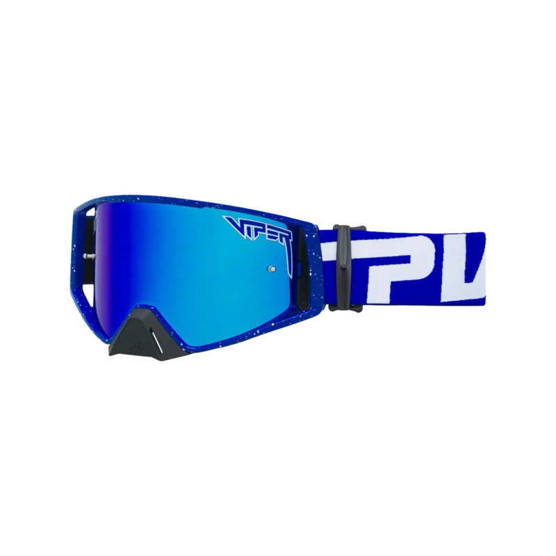 Pit viper the aftermarket world champion goggle blue blau weiss 1