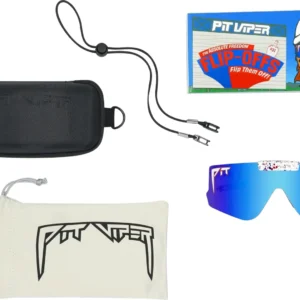 The Merika Flip-Offs Wide - HDPV Polarized Blue