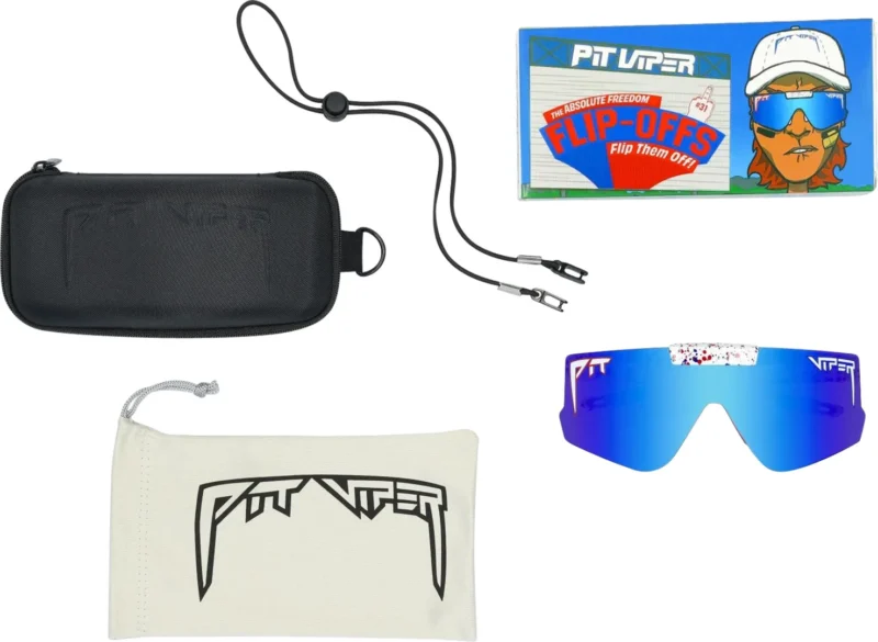 The Merika Flip-Offs Wide - HDPV Polarized Blue