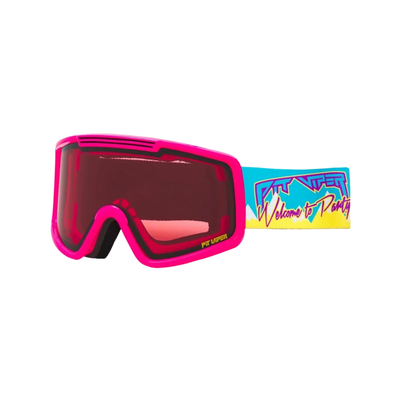 The Party Mountain French Fry Goggle - Rose Large