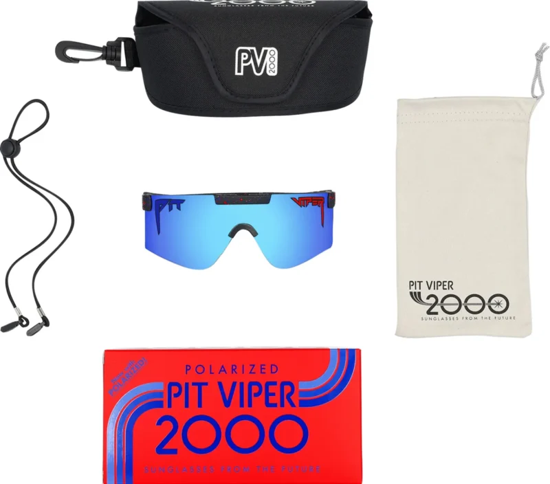 The Peackeeper Original Polarized Blue Narrow