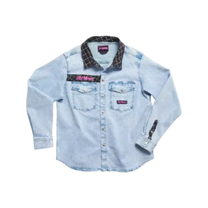The Surge Matrix Sport Denim Button Down blue denim