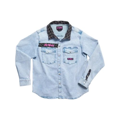 The Surge Matrix Sport Denim Button Down blue denim