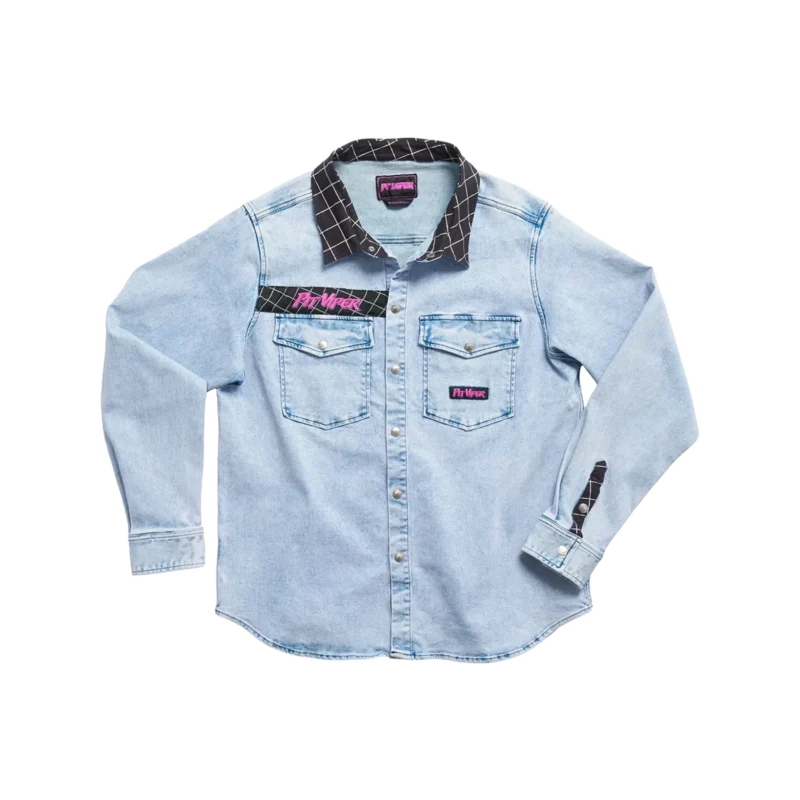 The Surge Matrix Sport Denim Button Down blue denim