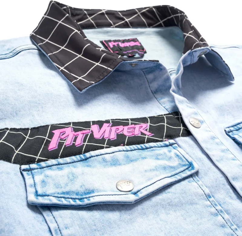 The Surge Matrix Sport Denim Button Down blue denim