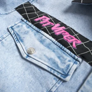 The Surge Matrix Sport Denim Button Down blue denim