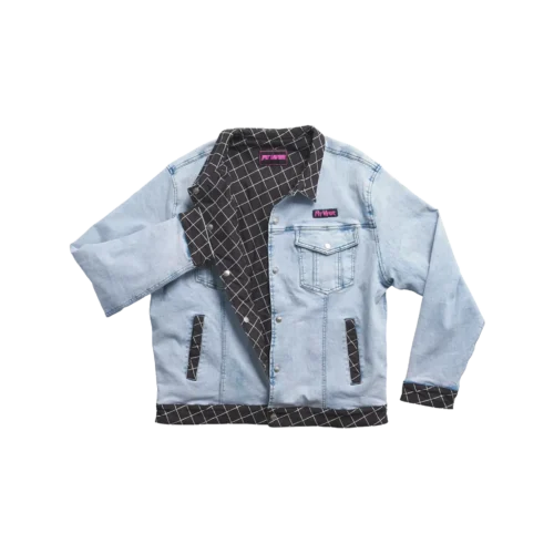 The Surge Matrix Sport Denim Reversible Jacket schwarz